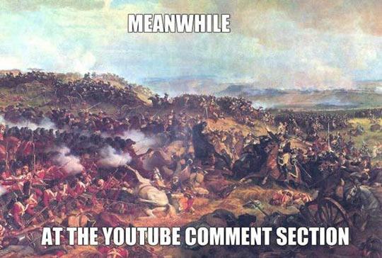 Meanwhile in YouTube…