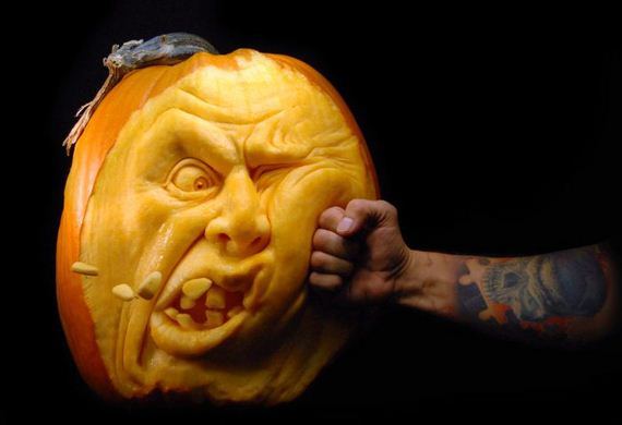 Artsy Pumpkin Carvings — 1