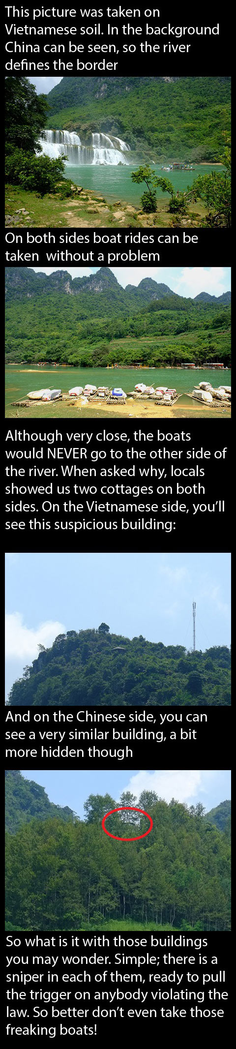 Be careful with these boats…