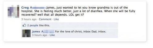 Why you shoulnd't befriend your parents on Facebook — 10