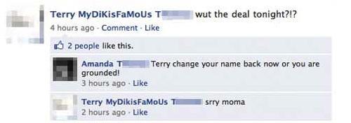 Why you shoulnd't befriend your parents on Facebook — 9