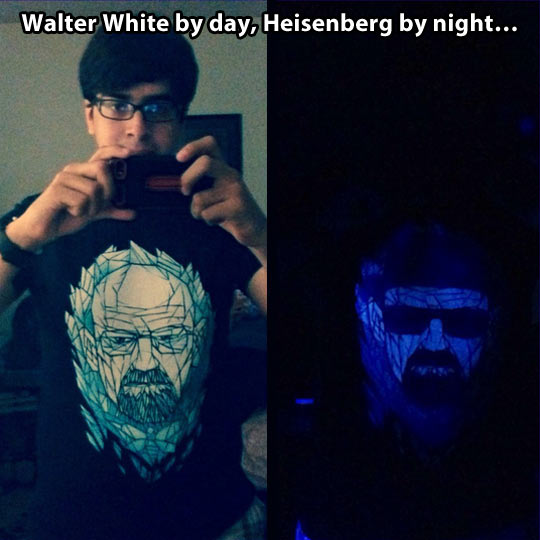 Walter White by day…
