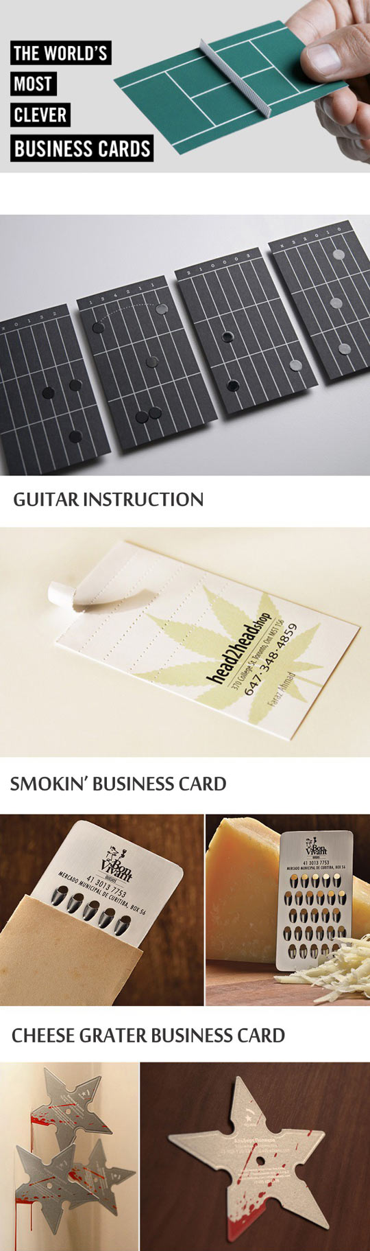 The World’s Most Clever Business Cards...