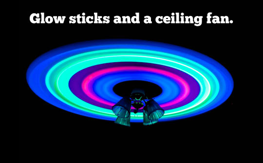 Glow stick awesomeness…