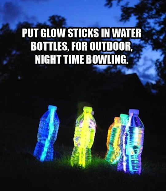 cool-glow-sticks-water-bottles-bowling