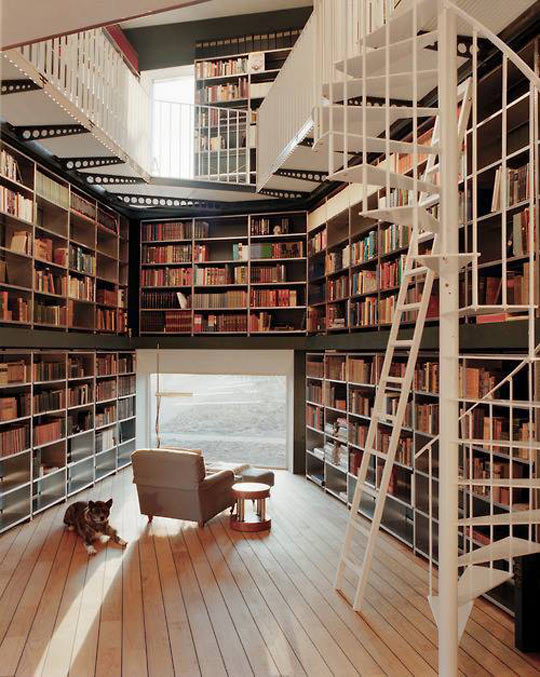 An amazing library…