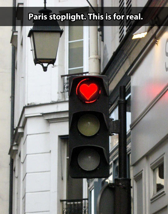 Paris stoplight…