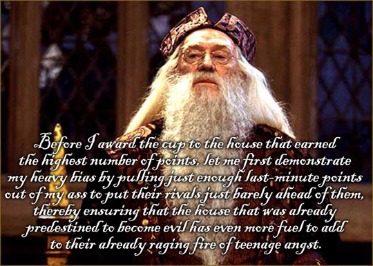Good job Dumbledore…