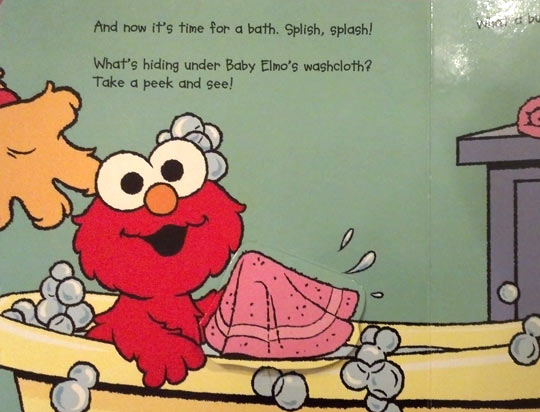 Um… No thanks, Elmo.