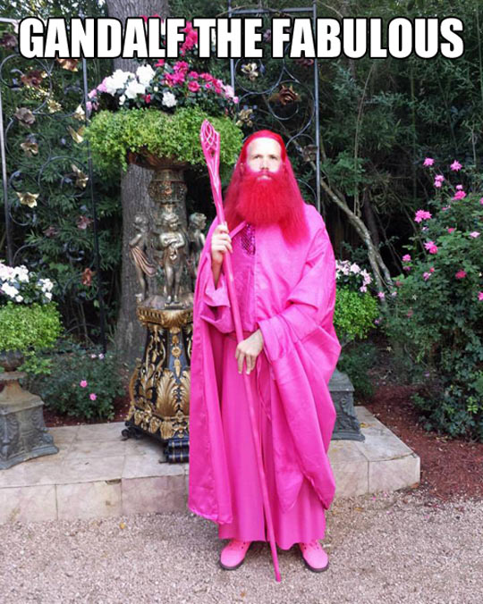 funny-Gandalf-fabulous-pink-robe