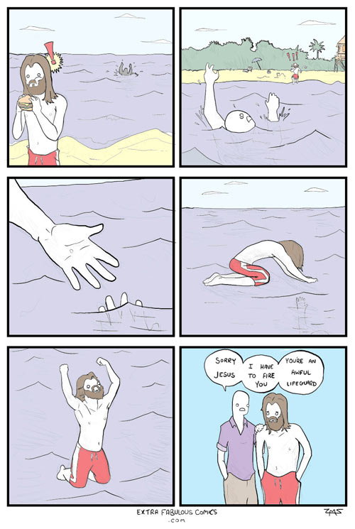 funny-Jesus-lifeguard-beach