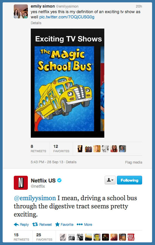 More reasons to love Netflix…