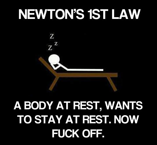 According to Newton…