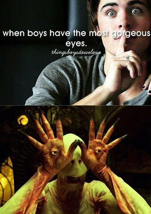 When boys have the most gorgeous eyes…