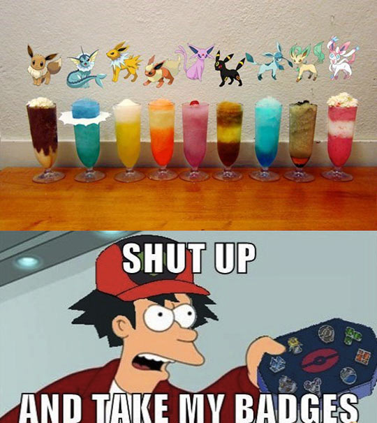 Pokemon drinks…