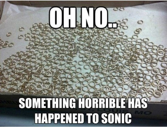 Poor Sonic…
