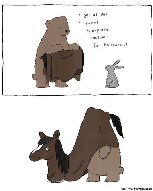 funny-animal-cartoon-two-person-costume-Halloween