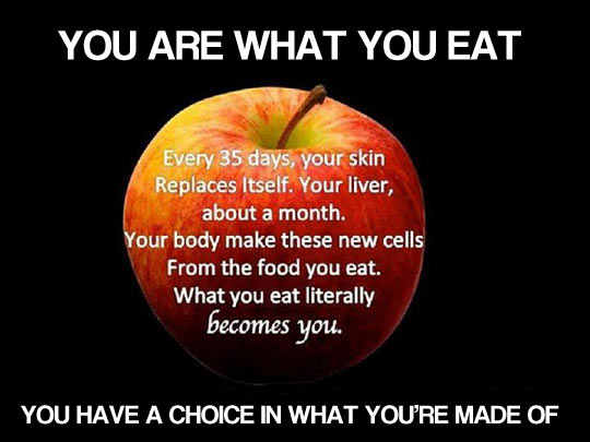 You choose what you’re made of…