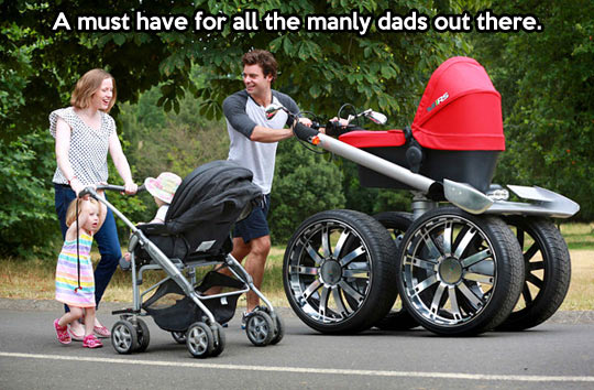 Manly dads…