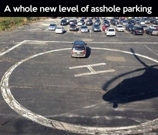 Extreme bad parking…