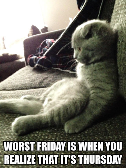 Definitely the worst Friday…