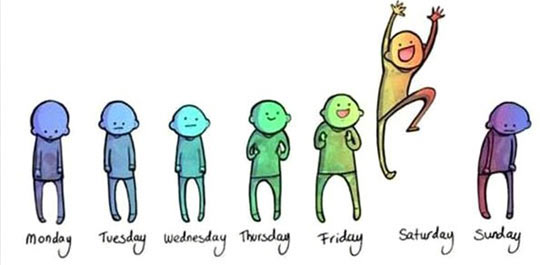 Basically every week of my life…