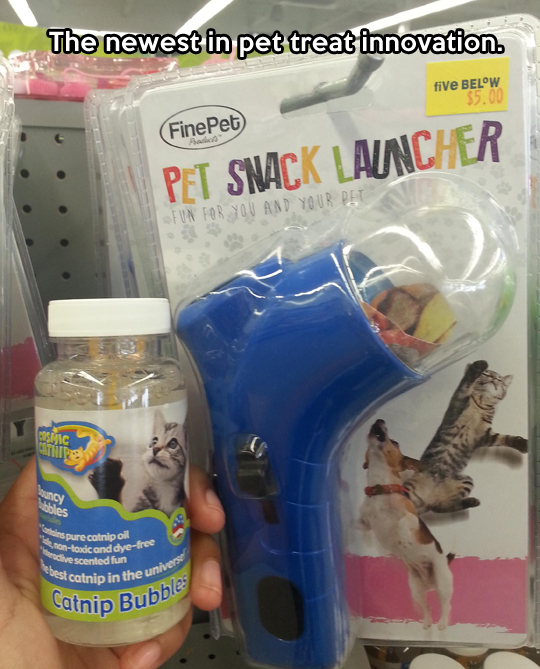 Pet snack launcher…