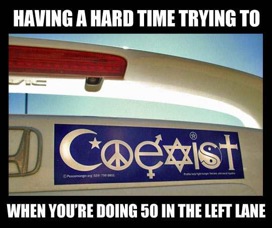 funny-hard-time-slow-car-coexist