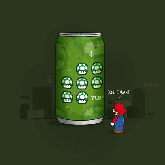 funny-life-drink-Mario-Bros