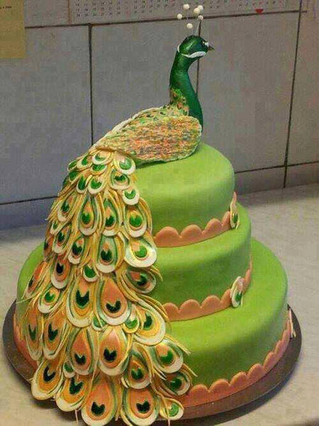 Peacock Cake…