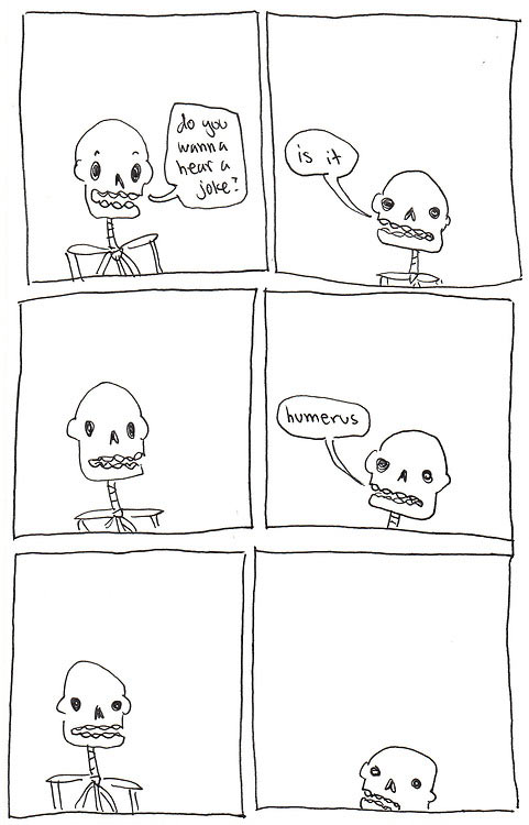 Skeleton joke…
