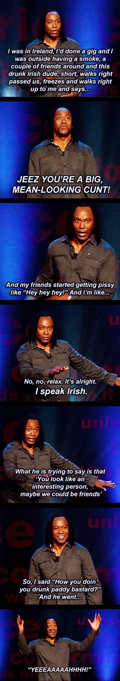 It’s OK, I speak Irish…