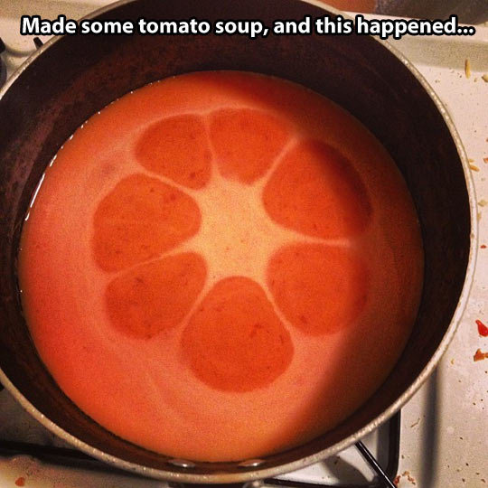 The real tomato soup…