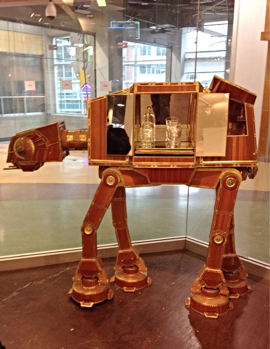 The Coolest Star Wars Liquor Cabinet