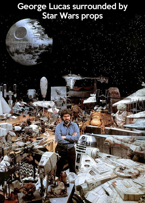 George Lucas and his creations…