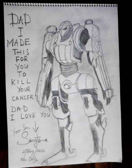 cute-drawing-children-cancer-dad-Transformers