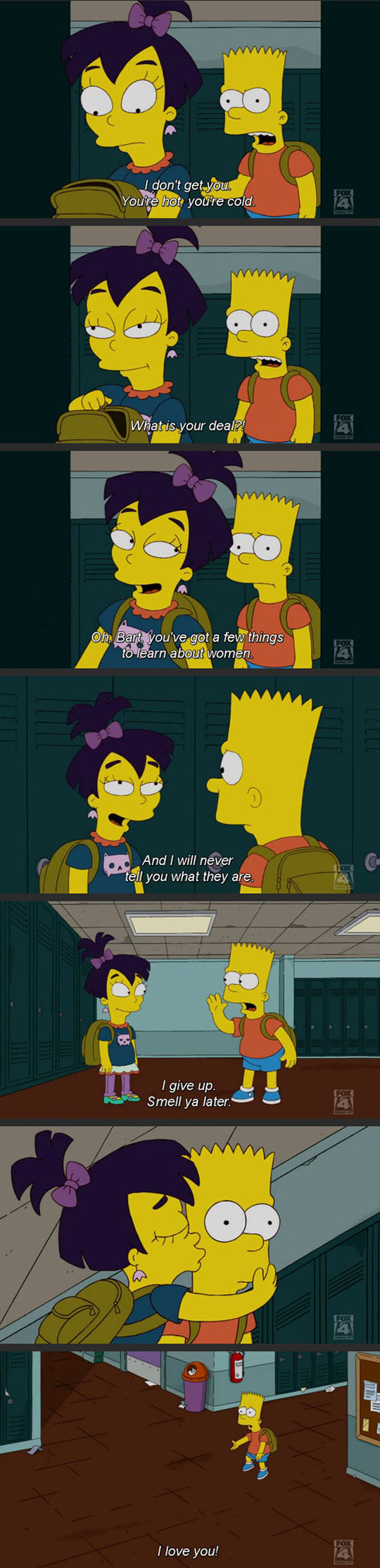Bart joins the clueless men club…