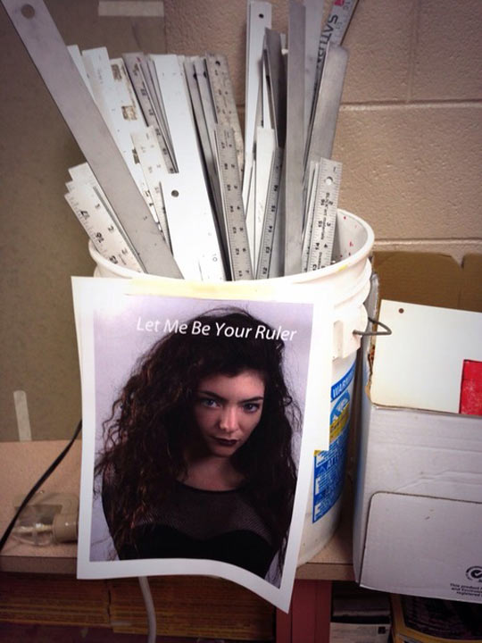 Lorde wants the job…
