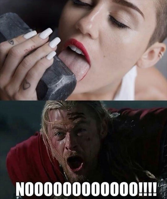 funny-Miley-Cyrus-hammer-Thor