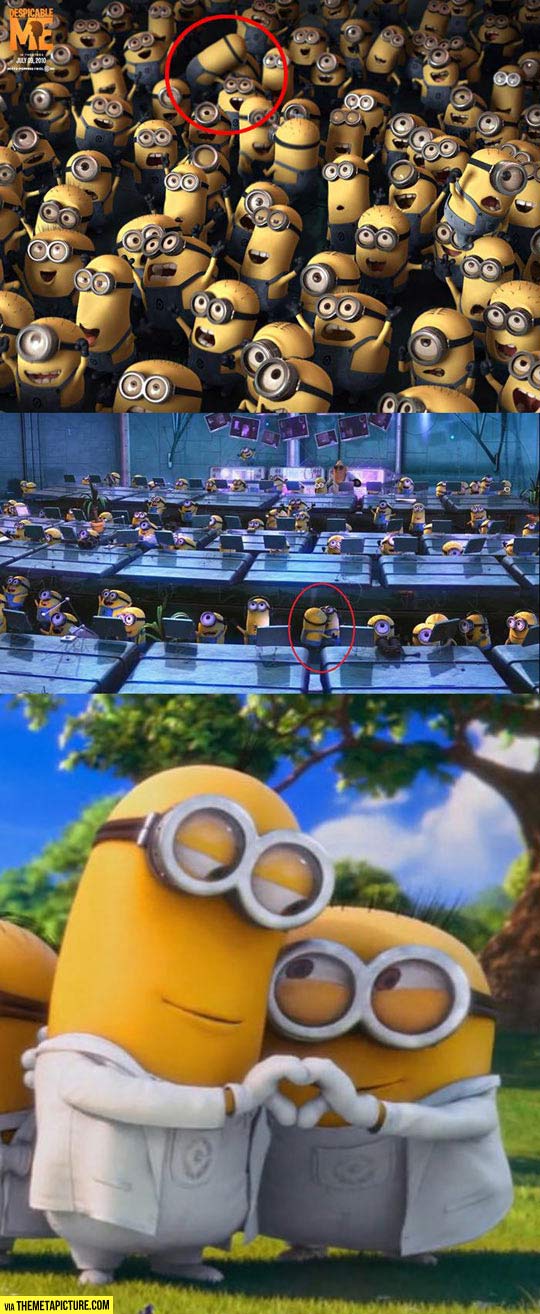 Minions, happy together…