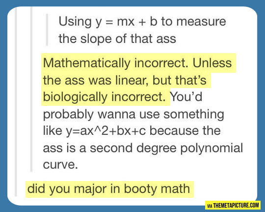 Dat math…