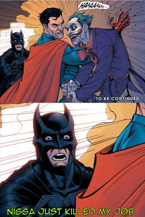 Not cool Superman…