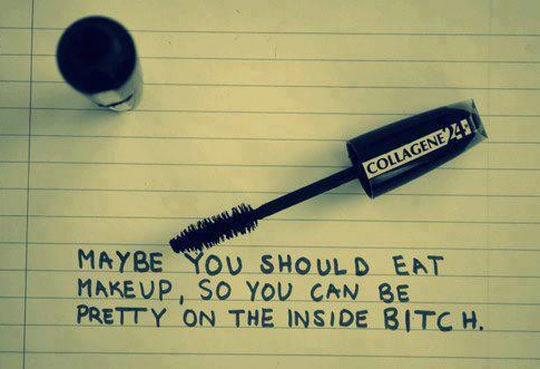 How to be pretty on the inside…