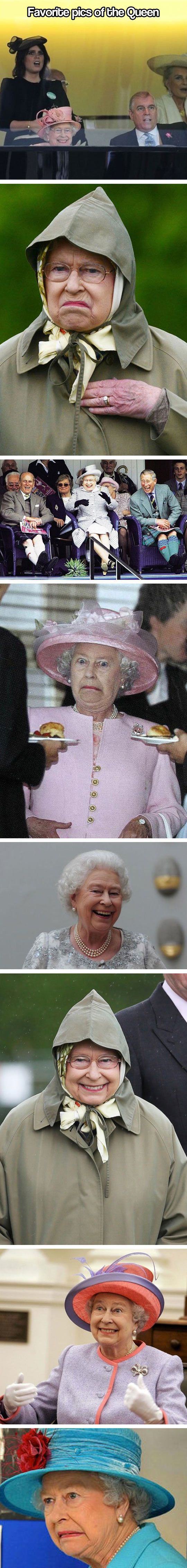 The best pictures of the Queen…