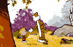 Animated Calvin and Hobbes...