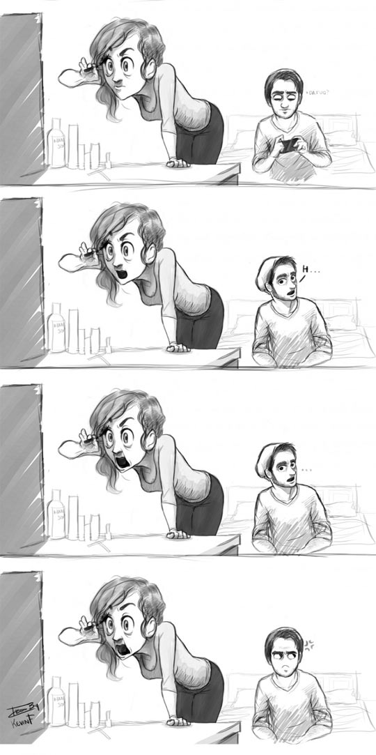 funny-girlfriend-comic-makeup-mirror