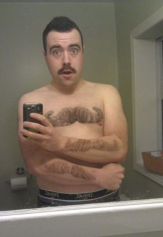 Mustache guy…