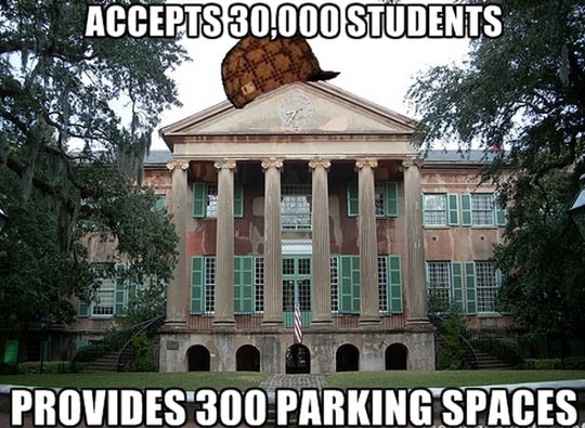 My scumbag college…