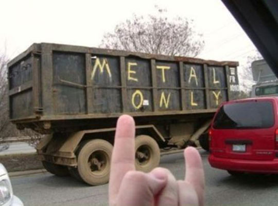 That’s so metal…