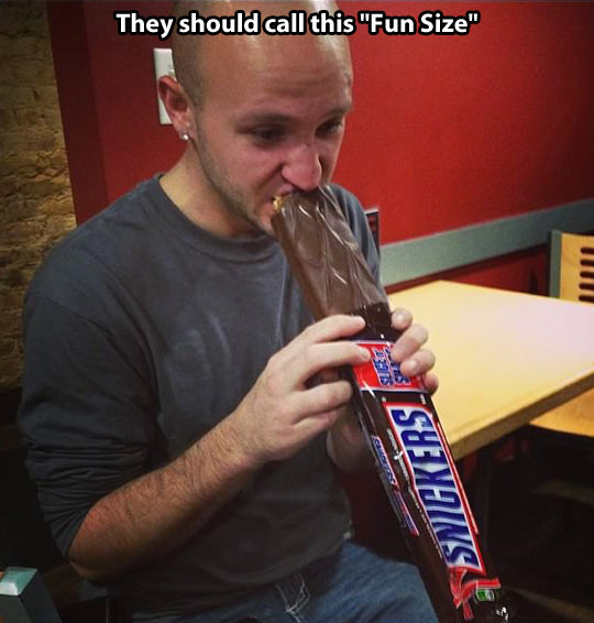 Fun size Snickers